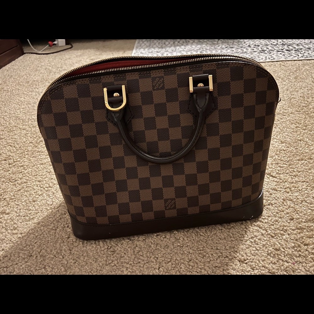 Louis Vuitton Alma PM in Damier Ebene